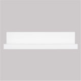 Repisa Julia Blanco 10x45cm en Forma de J - Repisas y Percheros | Bylmo