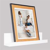 Repisa Julia Blanco 10x45cm en Forma de J - Repisas y Percheros | Bylmo