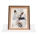 Repisa Julia Blanco 10x45cm en Forma de J - Repisas y Percheros | Bylmo