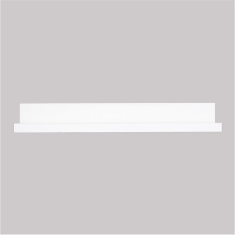 Repisa Julia Blanco 10x75cm en Forma de J - Repisas y Percheros | Bylmo