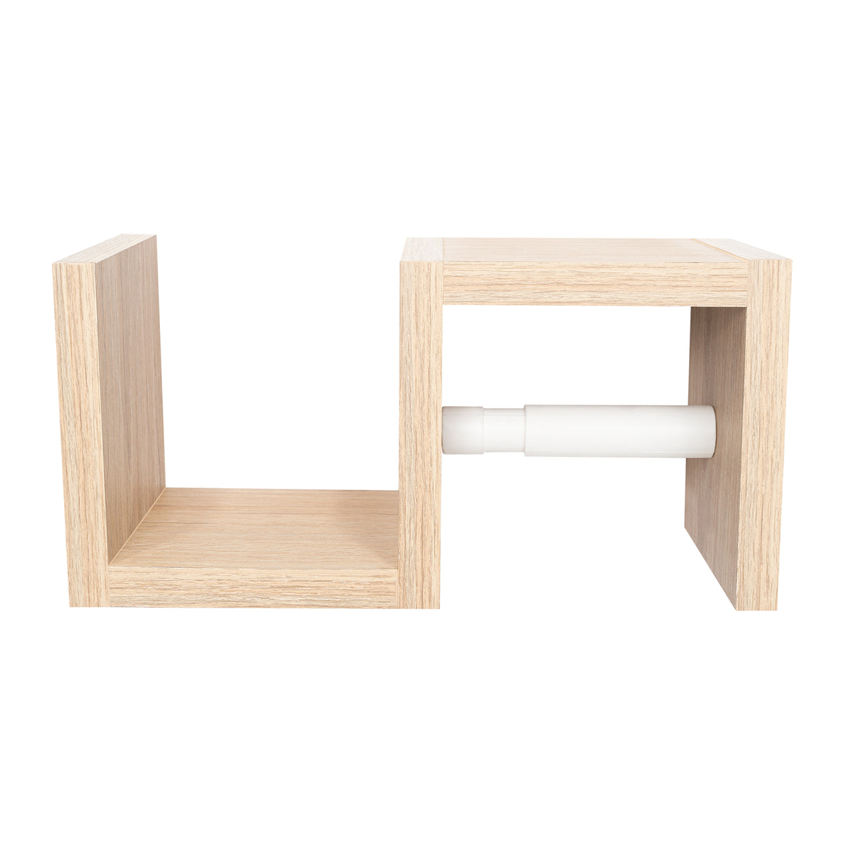 Repisa Mila Cafe 15x30cm con Espacio para Papel - Repisas y Percheros | Bylmo