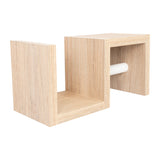 Repisa Mila Cafe 15x30cm con Espacio para Papel - Repisas y Percheros | Bylmo