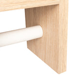 Repisa Mila Cafe 15x30cm con Espacio para Papel - Repisas y Percheros | Bylmo