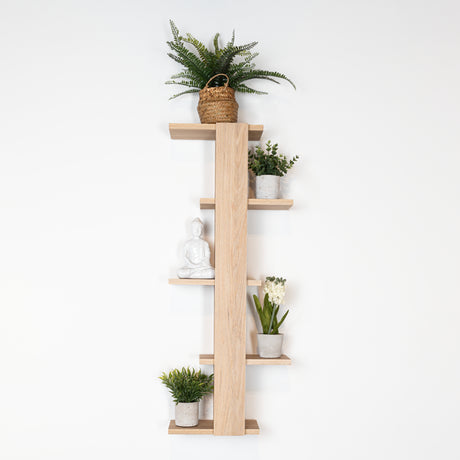 Repisa Molly Cafe 110x40cm Rectangular - Repisas y Percheros | Bylmo