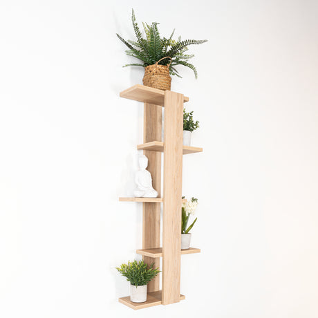 Repisa Molly Cafe 110x40cm Rectangular - Repisas y Percheros | Bylmo