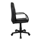 Silla de Oficina Ottis Negra 50x97cm Giratorio con Soporte Lumbar - Sillas de Oficina | Bylmo
