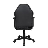 Silla de Oficina Ottis Negra 50x97cm Giratorio con Soporte Lumbar - Sillas de Oficina | Bylmo