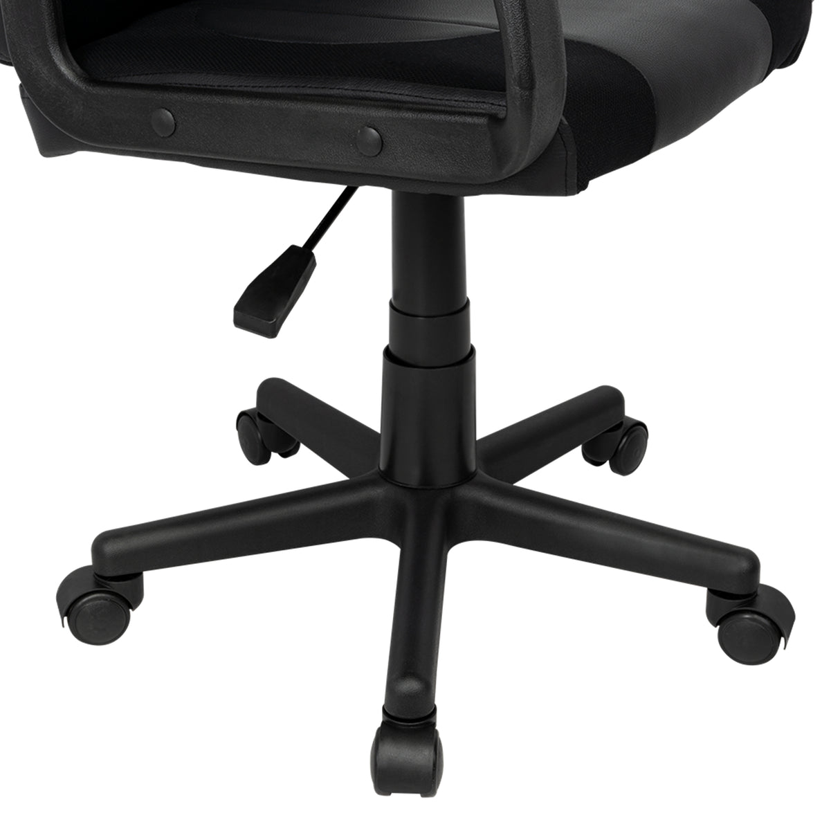 Silla de Oficina Ottis Negra 50x97cm Giratorio con Soporte Lumbar - Sillas de Oficina | Bylmo