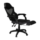 Silla Gamer Optimus Negra 52x124cm Giratorio con Soporte Lumbar - Sillas de Oficina | Bylmo