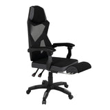 Silla Gamer Optimus Negra 52x124cm Giratorio con Soporte Lumbar - Sillas de Oficina | Bylmo
