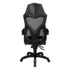 Silla Gamer Optimus Negra 52x124cm Giratorio Con Soporte Lumbar