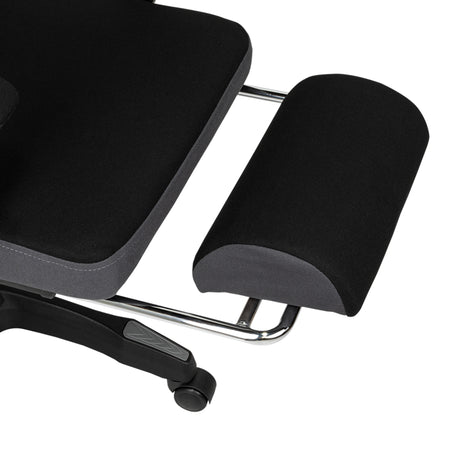 Silla Gamer Optimus Negra 52x124cm Giratorio con Soporte Lumbar - Sillas de Oficina | Bylmo