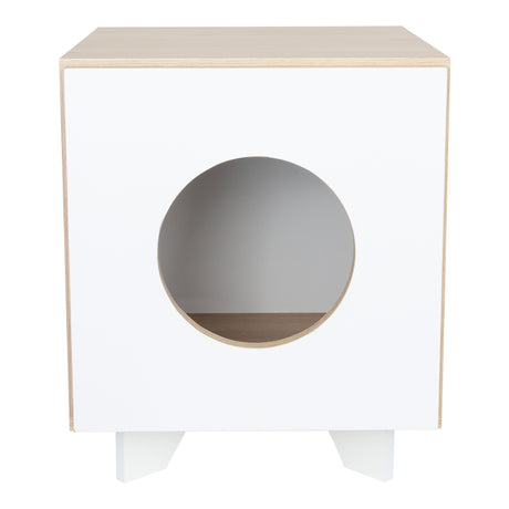 Arenero Lira Cafe 40x53cm Para Gatos Medianos - Muebles para Mascotas | Bylmo