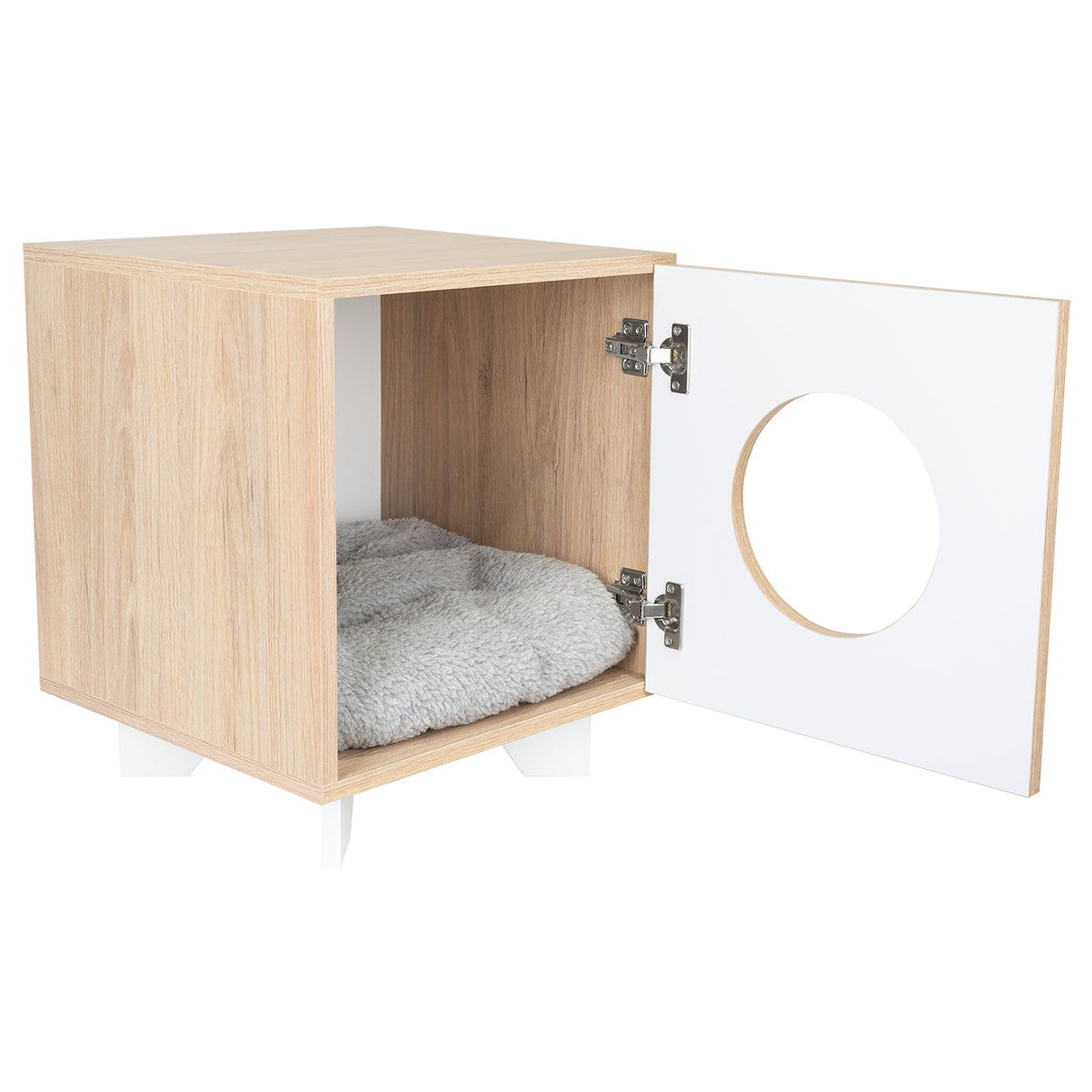 Arenero Lira Cafe 40x53cm Para Gatos Medianos - Muebles para Mascotas | Bylmo