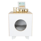 Arenero Lira Cafe 40x53cm Para Gatos Medianos - Muebles para Mascotas | Bylmo