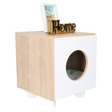 Arenero Lira Cafe 40x53cm Para Gatos Medianos - Muebles para Mascotas | Bylmo