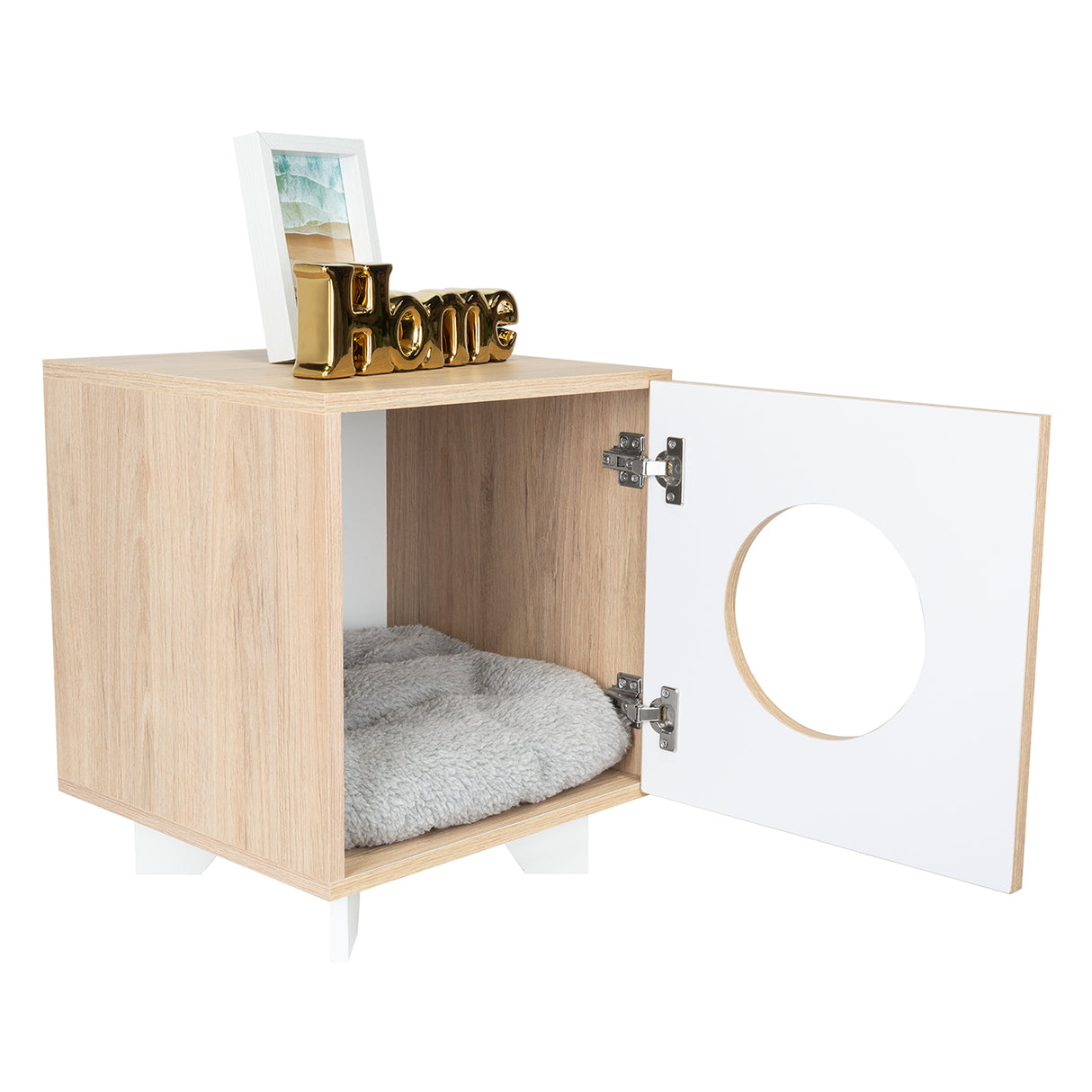 Arenero Lira Cafe 40x53cm Para Gatos Medianos - Muebles para Mascotas | Bylmo