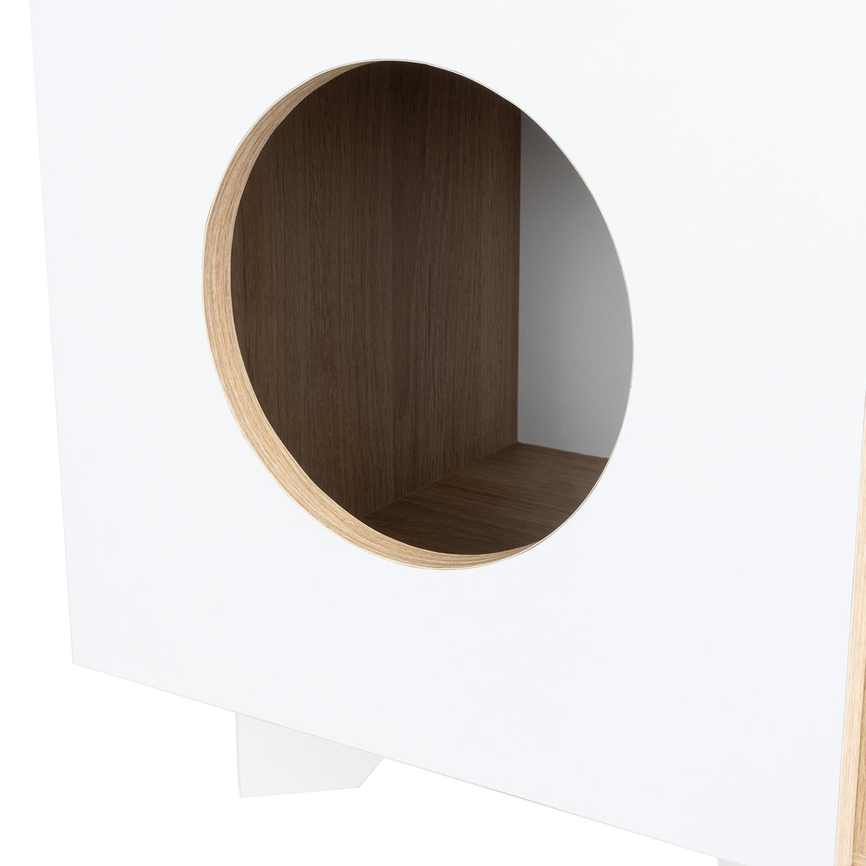 Arenero Lira Cafe 40x53cm Para Gatos Medianos - Muebles para Mascotas | Bylmo