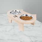 Comedero Michi Cafe 40x12cm Para Gatos Medianos - Muebles para Mascotas | Bylmo