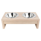 Comedero Laica Cafe 40x12cm Para Gatos Medianos - Muebles para Mascotas | Bylmo