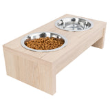 Comedero Laica Cafe 40x12cm Para Gatos Medianos - Muebles para Mascotas | Bylmo