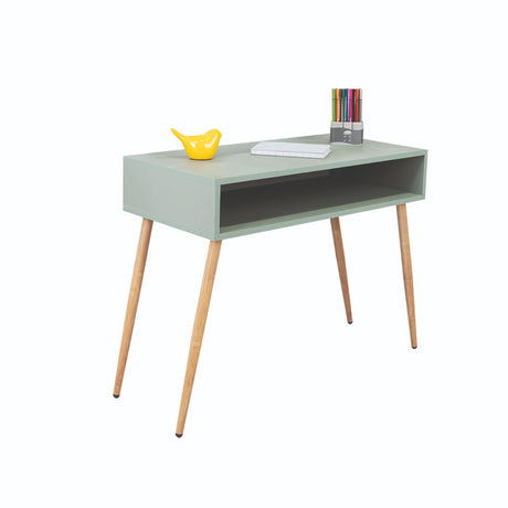 Escritorio Infantil Verde 65x11cm Sin Cajones - Escritorios | Bylmo