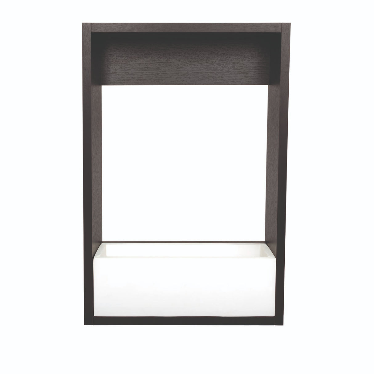 Matera Leyla Blanco 70x12cm Rectangular Tradicional de Piso - Materas y Macetas | Bylmo