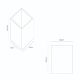 Matera Lucia Cafe 30x30cm Cuadrada Tradicional de Piso - Materas y Macetas | Bylmo