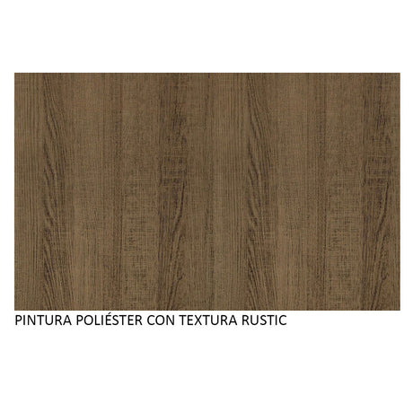 Cocina Integral Emilly Marron 325x186cm con Mesón de Madera - Cocinas | Bylmo