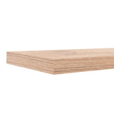 Set de 3 Repisas Balluci Cafe Claro Rectangular Flotantes de Diferentes Medidas - Repisas y Percheros | Bylmo