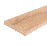 Set de 3 Repisas Balluci Cafe Claro Rectangular Flotantes de Diferentes Medidas - Repisas y Percheros | Bylmo