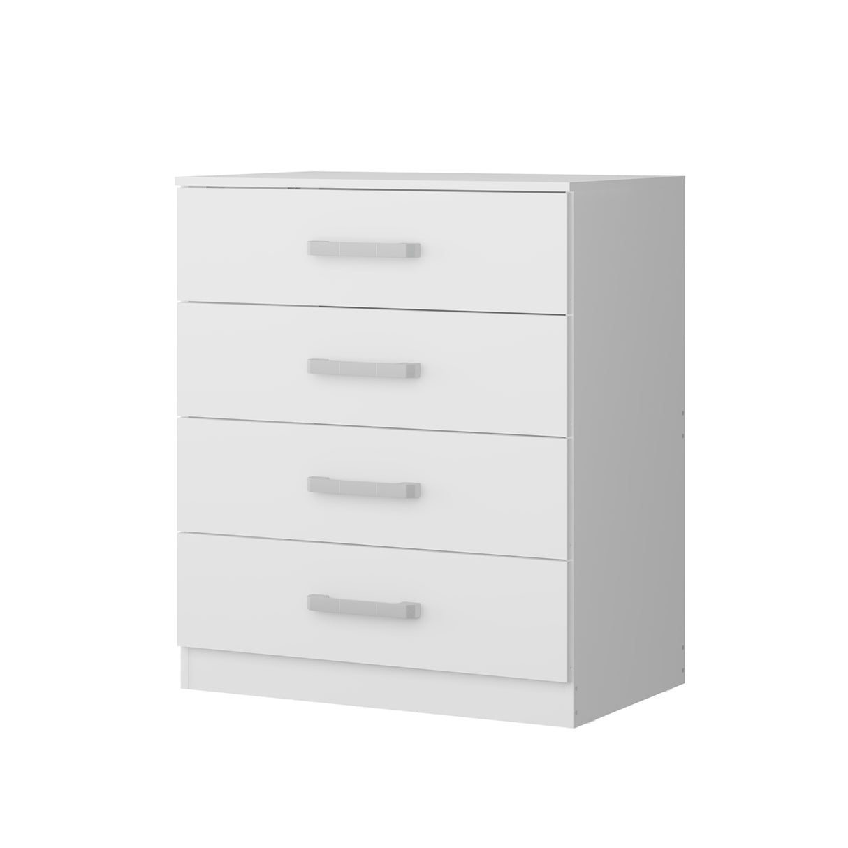 Cajonera Zaraza Blanco 60x71cm con Cuatro Cajones - Cajoneras y Comodas | Bylmo