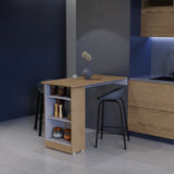 Barra de Cocina Rosy Duna 120x90cm con Tres Compartimientos - Barras y Muebles Auxiliares | Bylmo