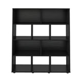 Biblioteca Book Negro 91x109cm Rectangular con 3 Entrepaños - Bibliotecas y Estanterías | Bylmo
