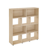 Biblioteca Book Cafe Claro 91x109cm Rectangular con 3 Entrepaños - Bibliotecas y Estanterías | Bylmo