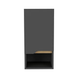 Armario de Baño Laurent Plomo y Duna 30x62cm Flotante - Muebles para Baño | Bylmo