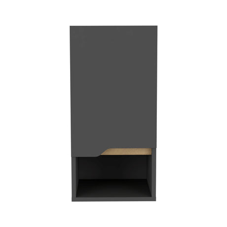 Armario de Baño Laurent Plomo y Duna 30x62cm Flotante - Muebles para Baño | Bylmo