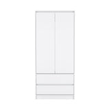 Closet Austin Blanco 80x180cm Con Cuatro Compartimientos - Closets | Bylmo
