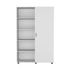 Closet Eco 120 Blanco 120.1x184cm Con Seis Compartimientos