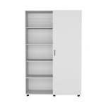 Closet Eco 120 Blanco 120.1x184cm Con Seis Compartimientos