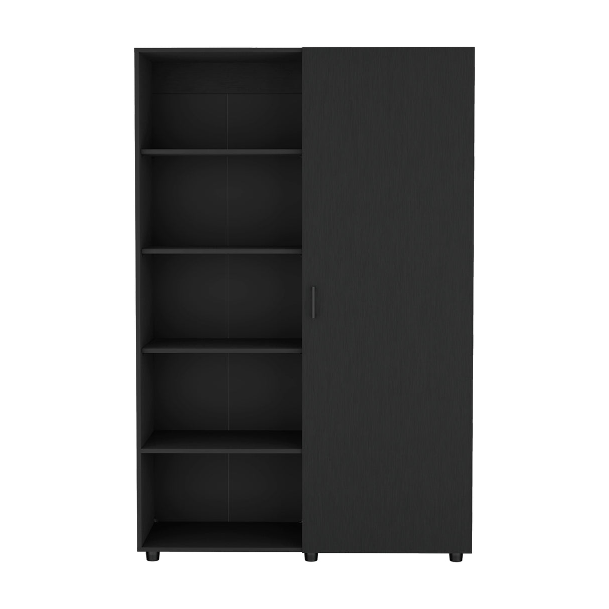 Closet Eco 120 Wengue 120.1x184cm Con Seis Compartimientos - Closets | Bylmo