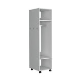Closet Custer Blanco 40x160cm Con Tres Compartimientos - Closets | Bylmo