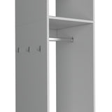 Closet Custer Blanco 40x160cm Con Tres Compartimientos - Closets | Bylmo