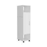 Closet Custer Blanco 40x160cm Con Tres Compartimientos y Puertas - Closets | Bylmo