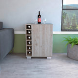 Bar Bajo Aurora Ceniza 62x81.7cm con Portabotellas - Bares | Bylmo