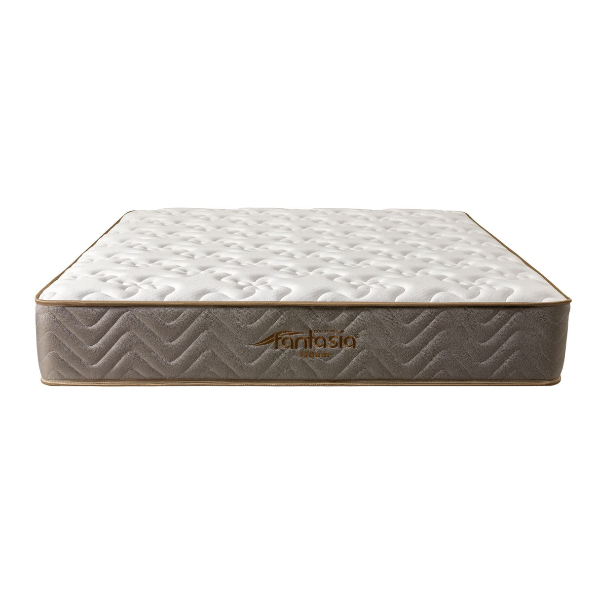 Combo Colchón Litium Doble 140x190cm Medio Firme Con Dos Almohadas - Colchones | Bylmo