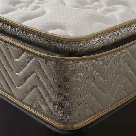 Combo Base Cama y Colchón Litium Pillow Sencillo 100x190cm Cafe Medio Firme Ortopédico - Colchones | Bylmo