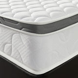 Combo Base Cama y Colchón Sigma Semidoble 120x190cm Medio Firme Ortopédico - Colchones | Bylmo