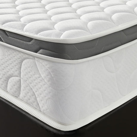 Combo Base Cama y Colchón Sigma Doble 140x190cm Medio Firme Ortopédico - Colchones | Bylmo