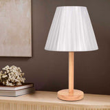 Lámpara de Mesa Tian Blanco 24x40cm con Bombilla - Iluminacion | Bylmo